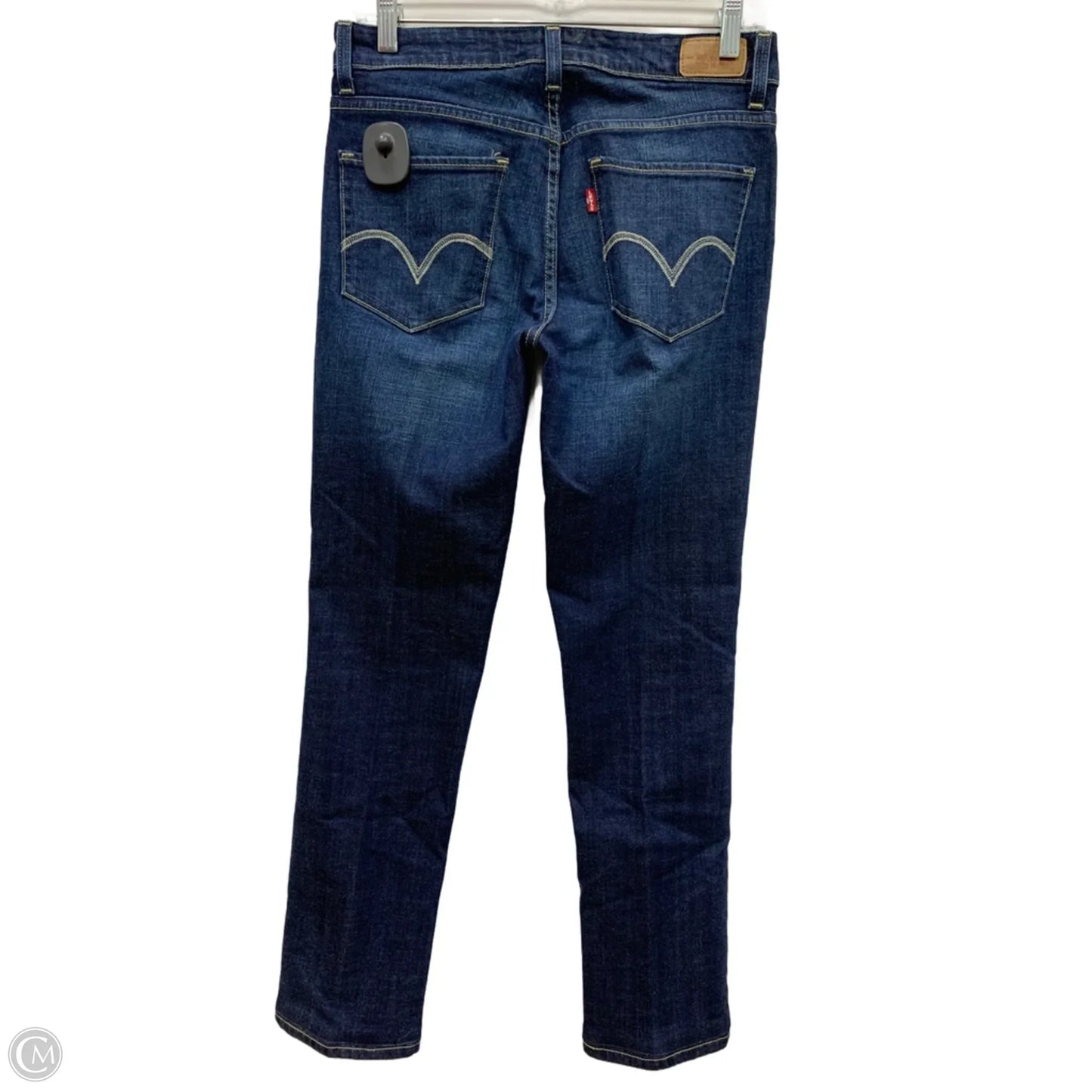 Jeans Skinny By Levis In Blue Denim, Size: 6