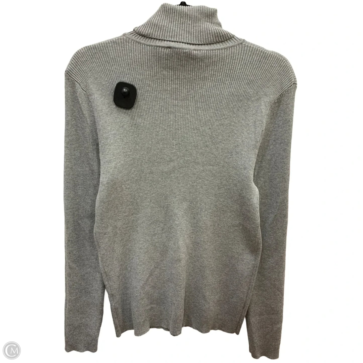 Sweater By Chicos In Grey, Size: 12