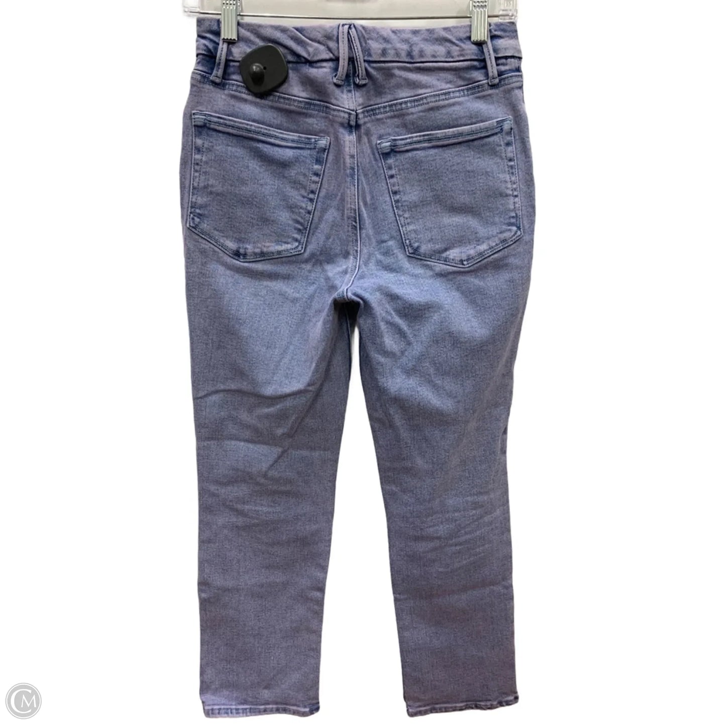 Jeans Straight By Good American In Blue Denim, Size: 2