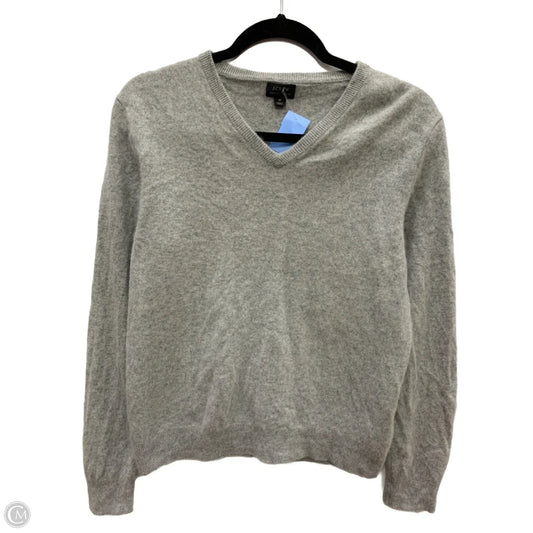 Sweater Cashmere By J. Crew In Grey, Size: M