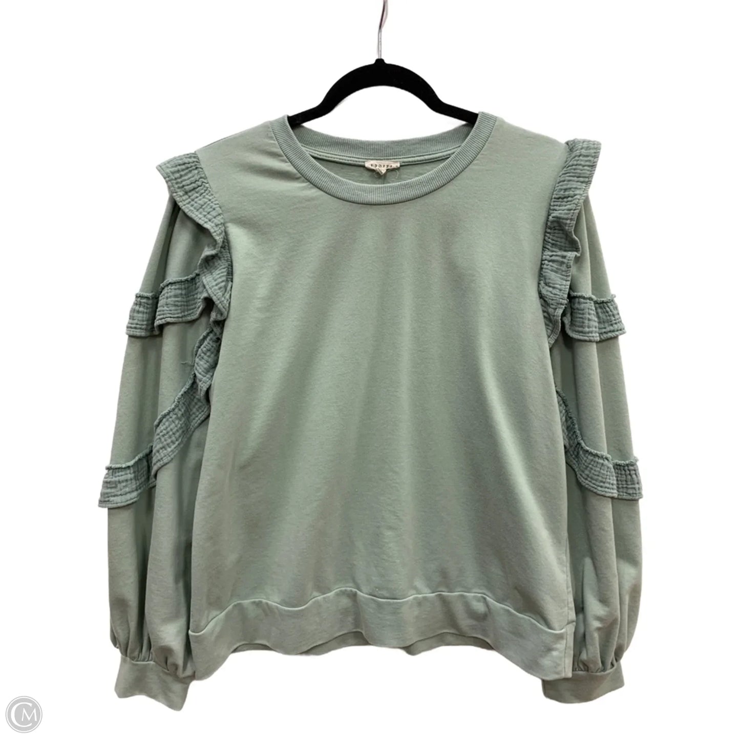 Sweatshirt Crewneck By Jodifl In Green, Size: L