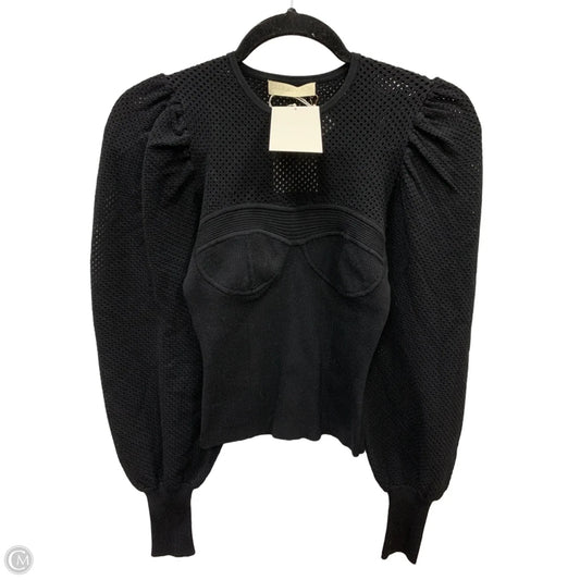 Top Long Sleeve By Ulla Johnson In Black, Size: S