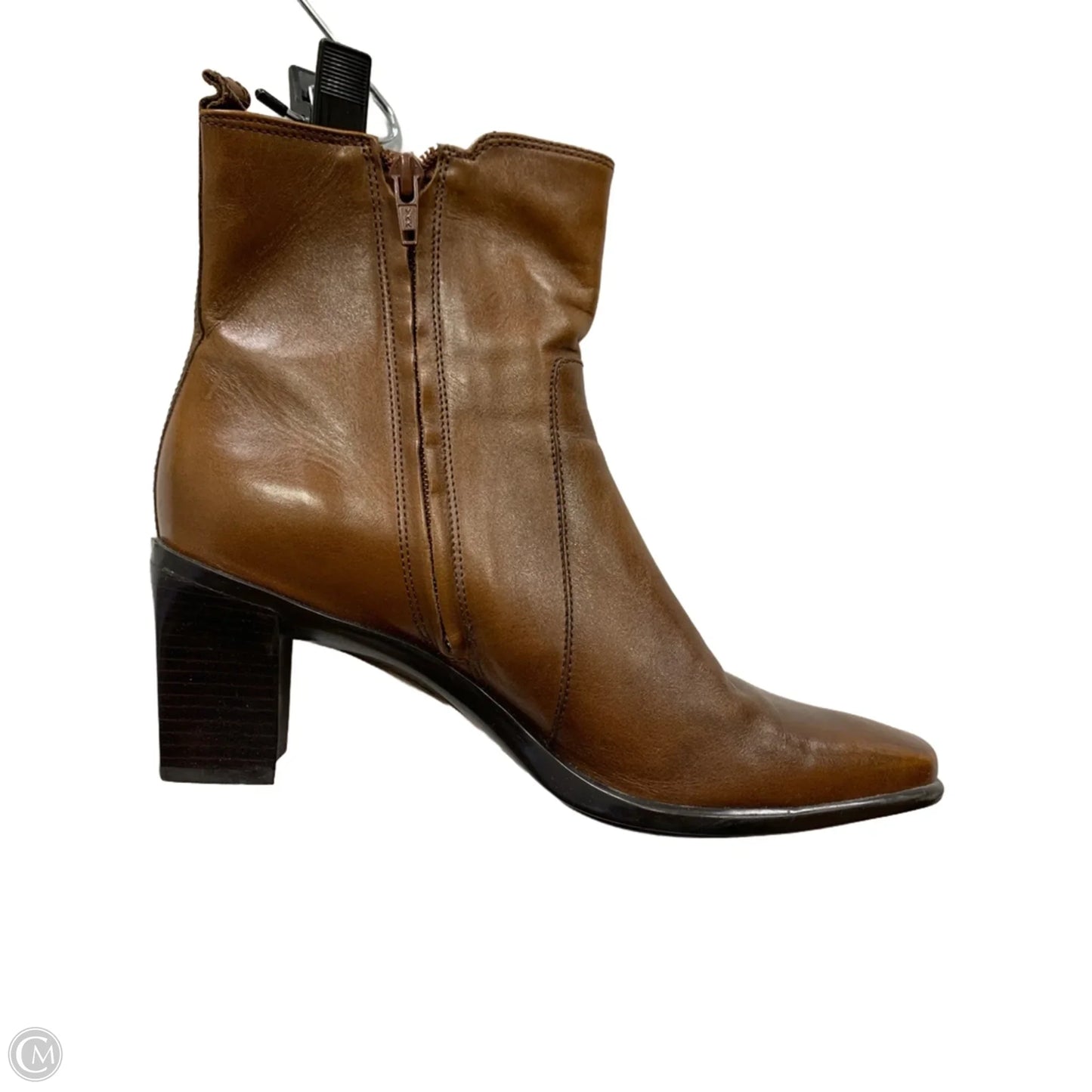 Boots Ankle Heels By Antonio Melani In Brown, Size: 9