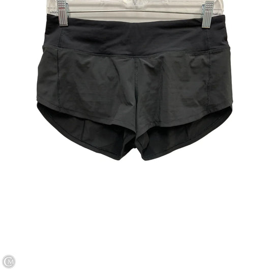 Athletic Shorts By Lululemon In Black, Size: 4