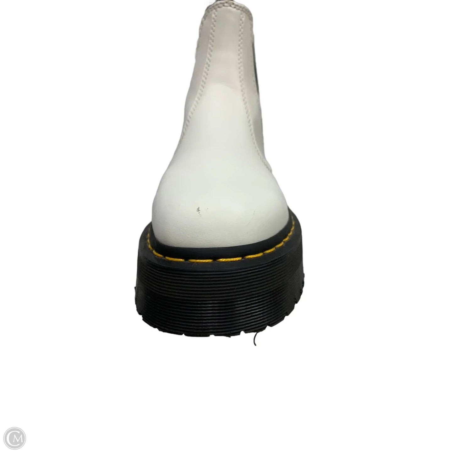 Boots Combat By Dr Martens In White, Size: 6.5