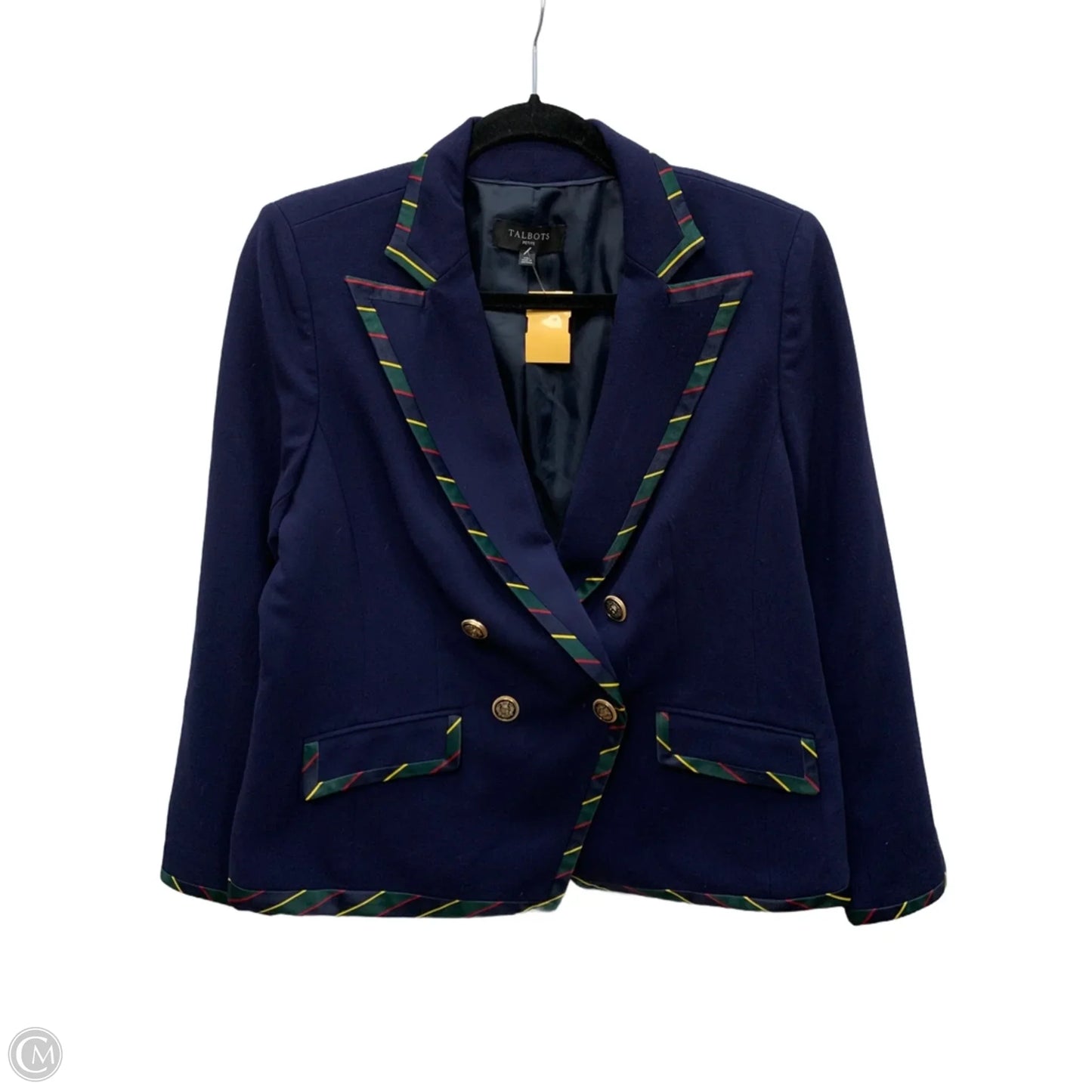 Blazer By Talbots In Blue, Size: 10p