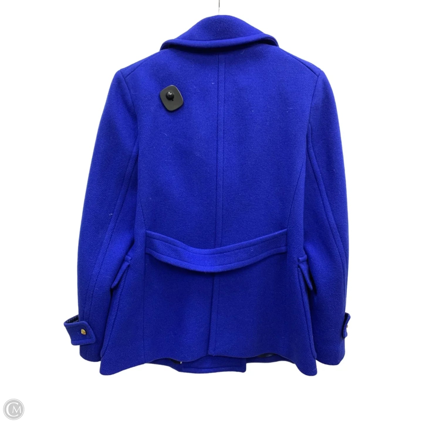 Coat Peacoat By J. Crew In Blue, Size: 10