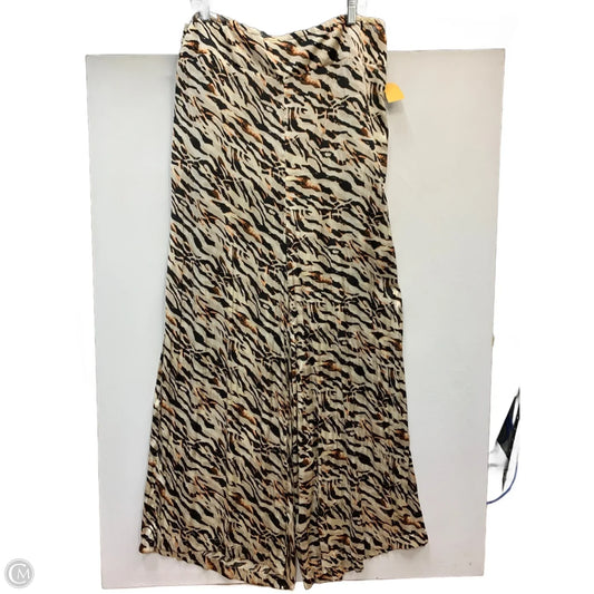 Pants Wide Leg By Torrid In Animal Print, Size: 30