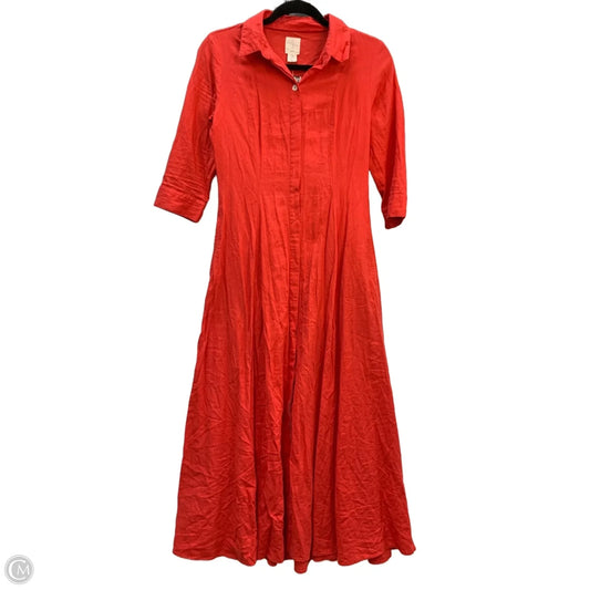 Dress Casual Maxi By Joie In Red, Size: Xs