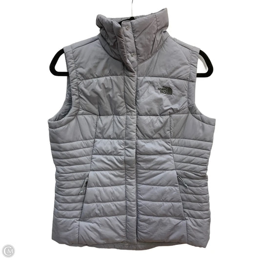 Vest Puffer & Quilted By The North Face In Grey, Size: M
