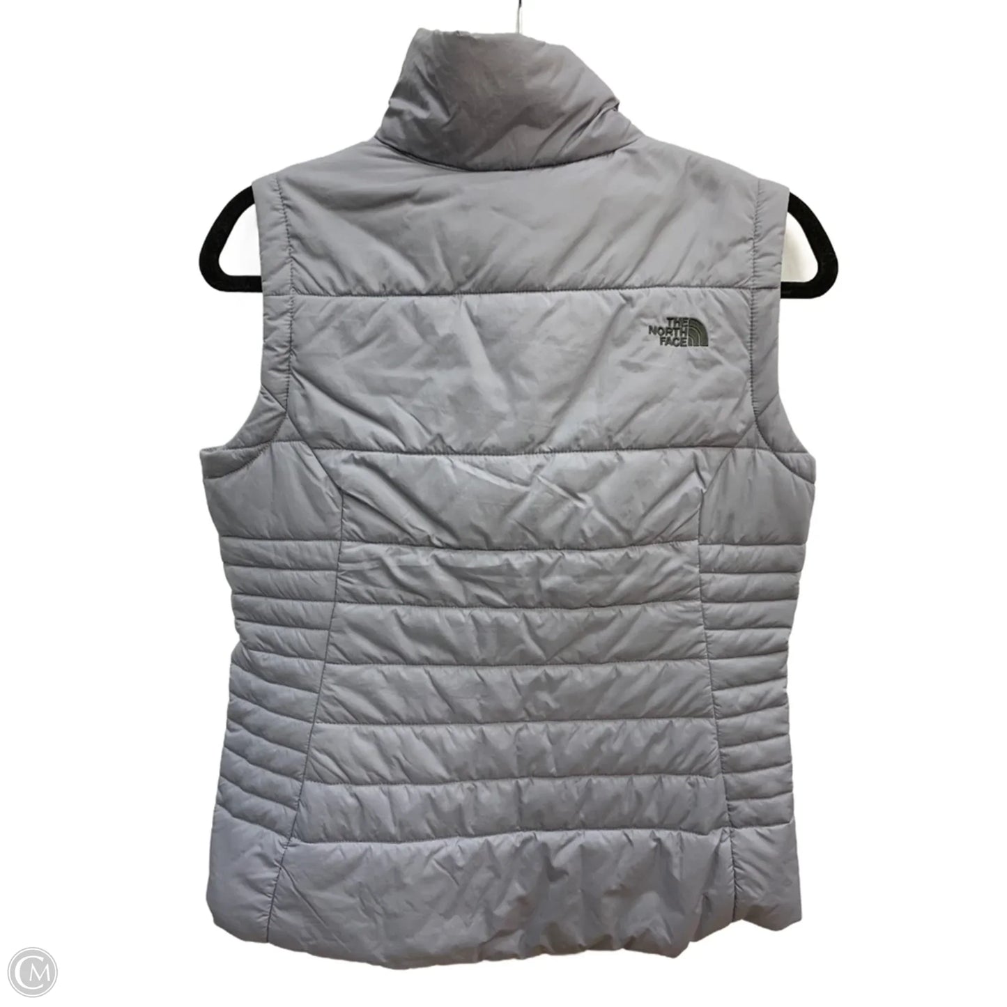 Vest Puffer & Quilted By The North Face In Grey, Size: M