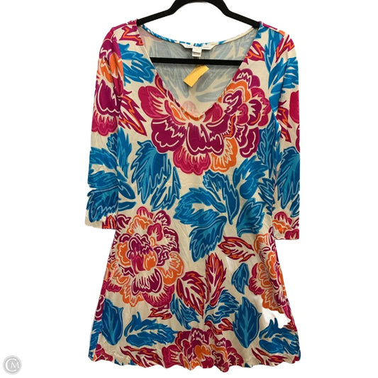 Dress Designer By Diane Von Furstenberg In Floral Print, Size: 6
