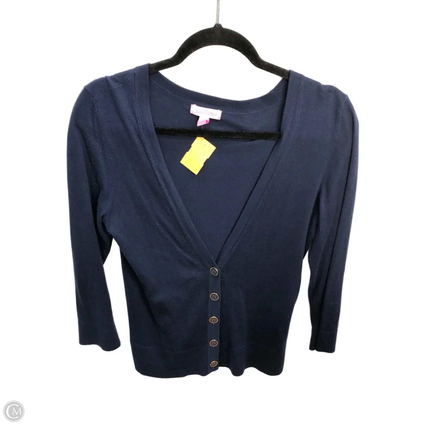 Cardigan Designer By Lilly Pulitzer In Blue, Size: L