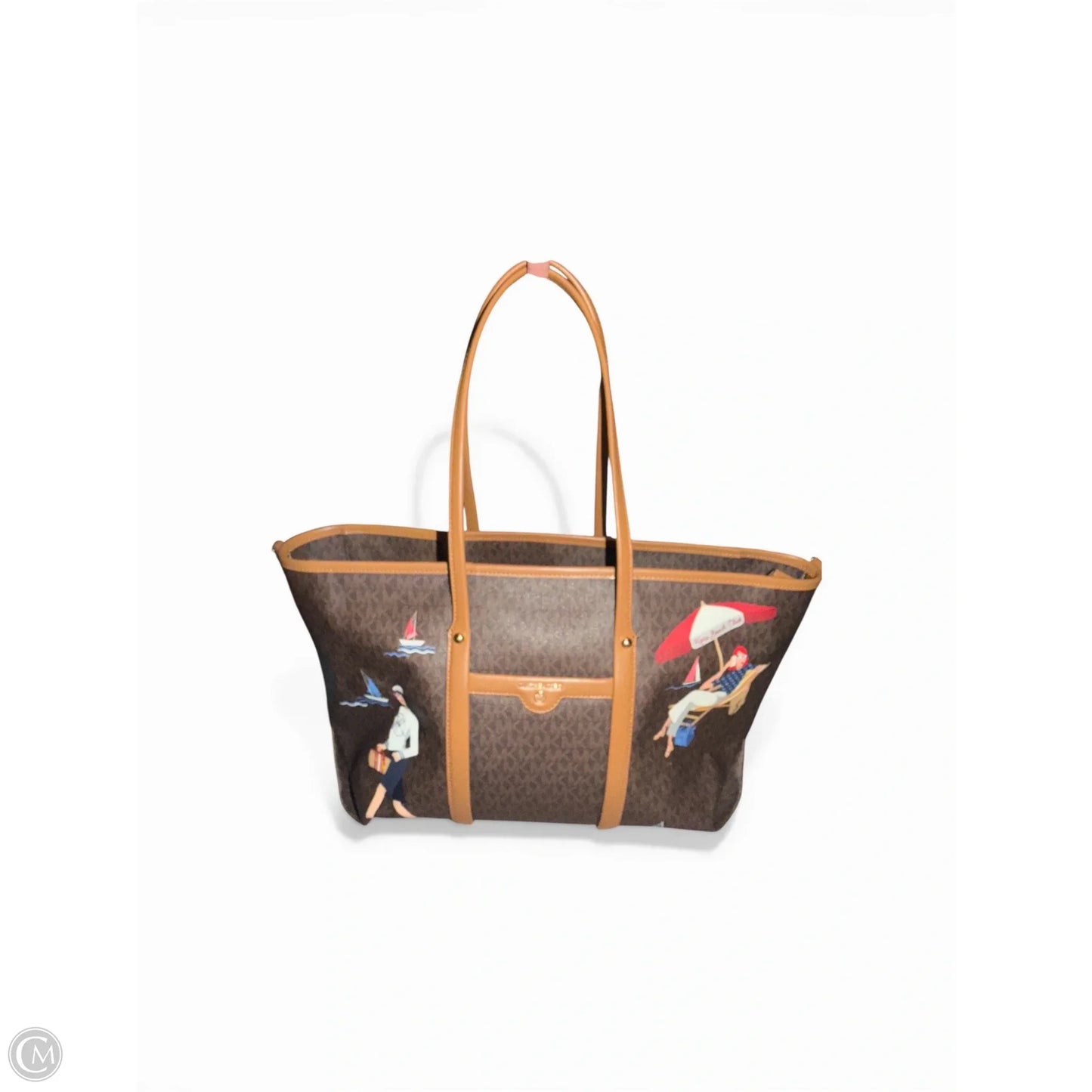 Tote Designer By Michael Kors, Size: Large