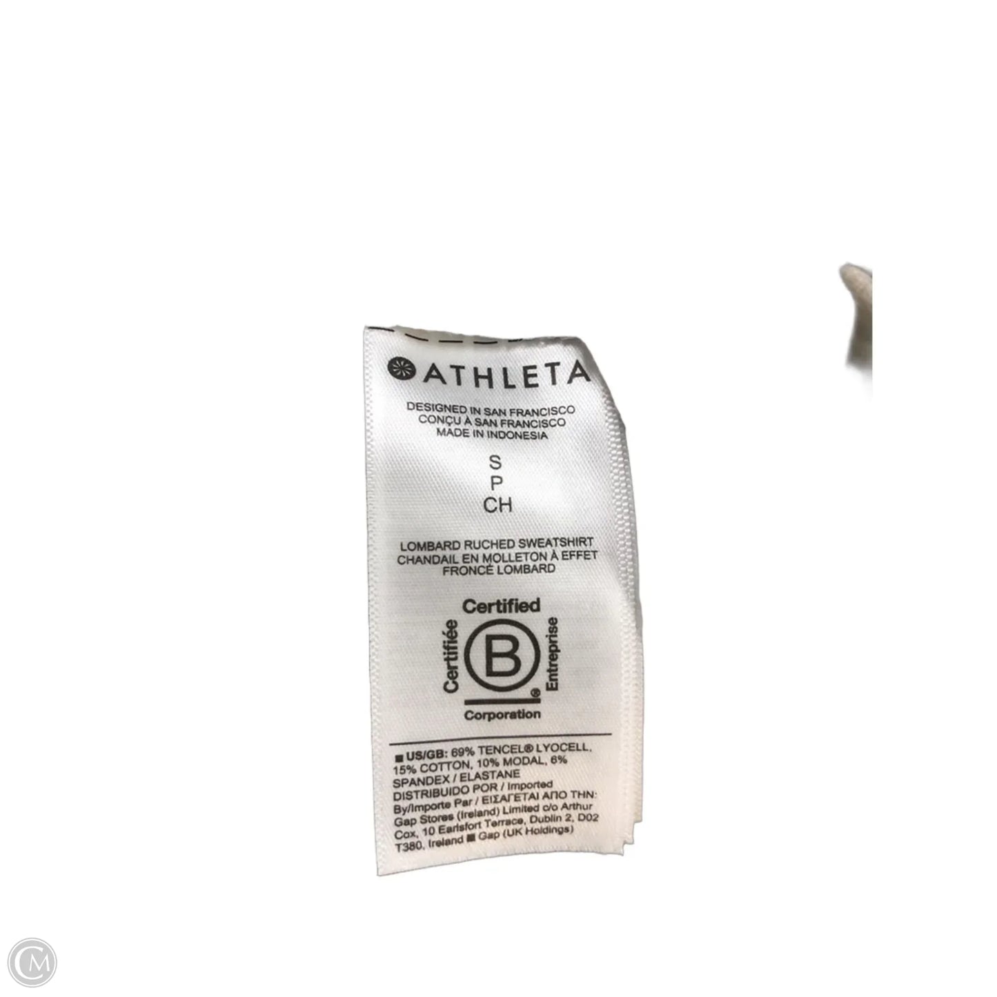 Athletic Sweatshirt Crewneck By Athleta In Grey, Size: Xs