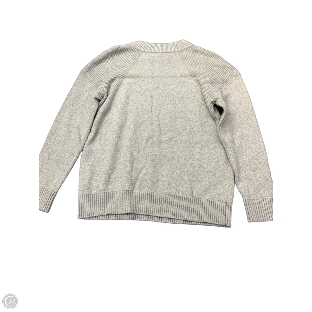 Sweater By Talbots In Grey, Size: L