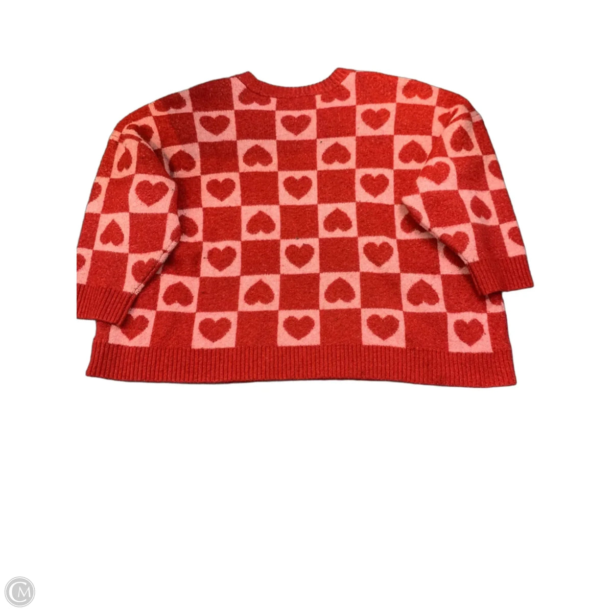 Sweater By Torrid In Pink & Red, Size: 4x
