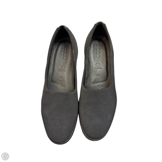 Shoes Flats By Ecco In Black, Size: 7.5