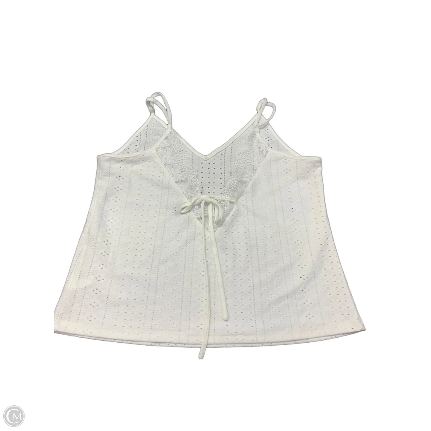 Tank Top By Shein In White, Size: L
