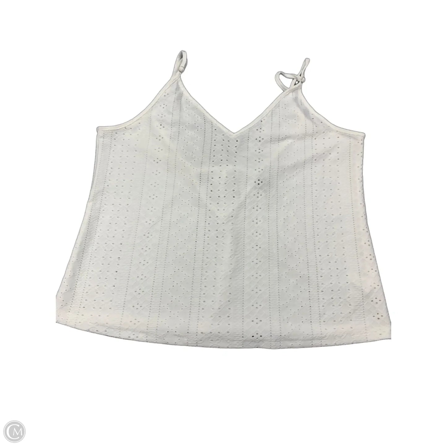 Tank Top By Shein In White, Size: L