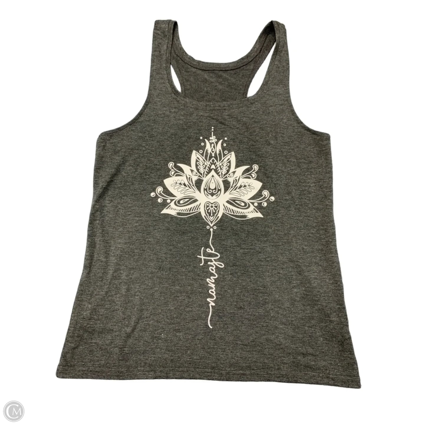 Tank Top By Clothes Mentor In Grey, Size: M