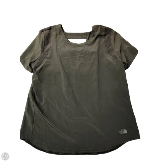 Athletic Top Short Sleeve By The North Face In Black, Size: Xl