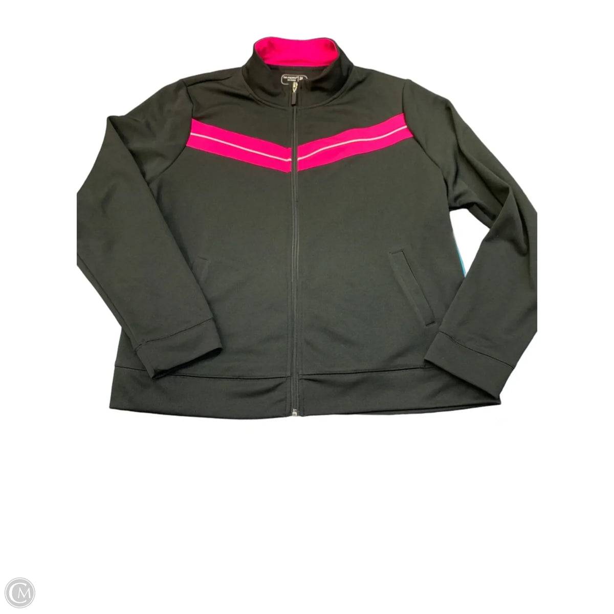 Athletic Pants 2pc By Be Inspired In Black & Pink, Size: 3x