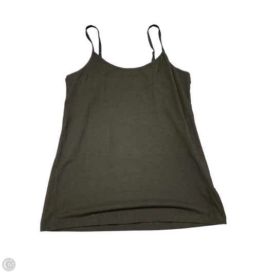 Tank Top By Time And Tru In Black, Size: M