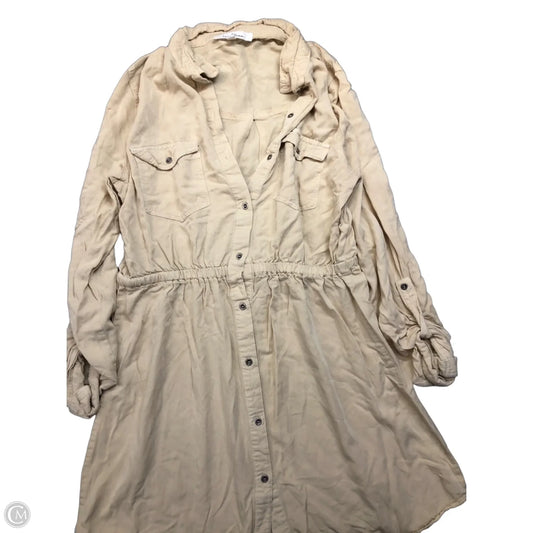 Dress Casual Short By Love Tree In Cream, Size: L