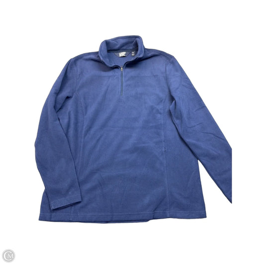Sweatshirt Collar By Lands End In Blue, Size: Xl
