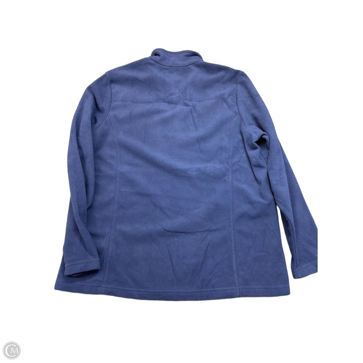 Sweatshirt Collar By Lands End In Blue, Size: Xl