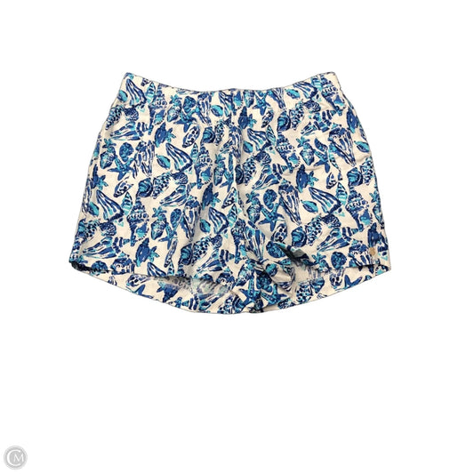Shorts Designer By Lilly Pulitzer In Nautical Print, Size: M