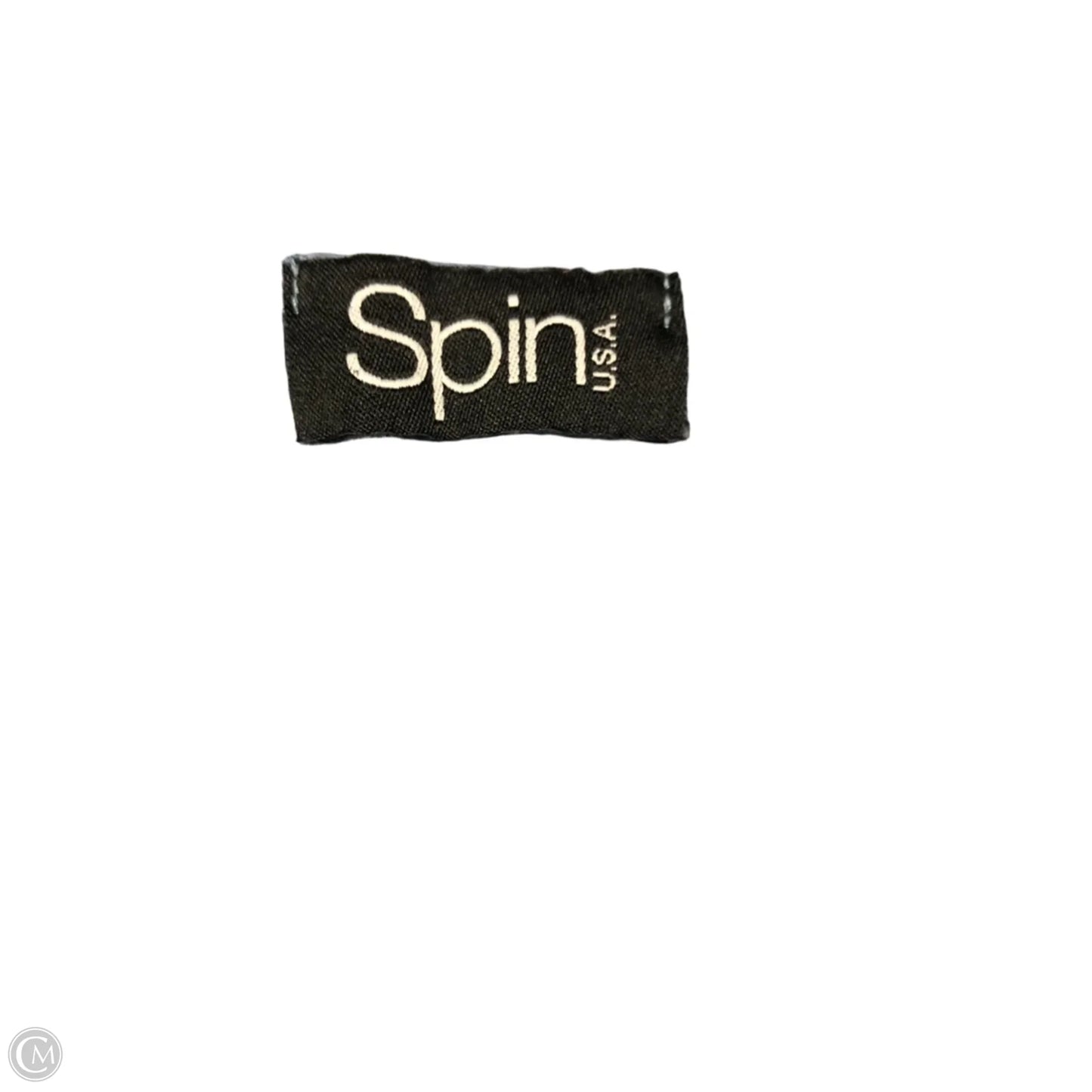 Blouse Short Sleeve By Spin In Polkadot Pattern, Size: Xl