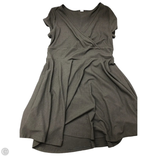 Dress Casual Midi By Shein In Black, Size: Xl