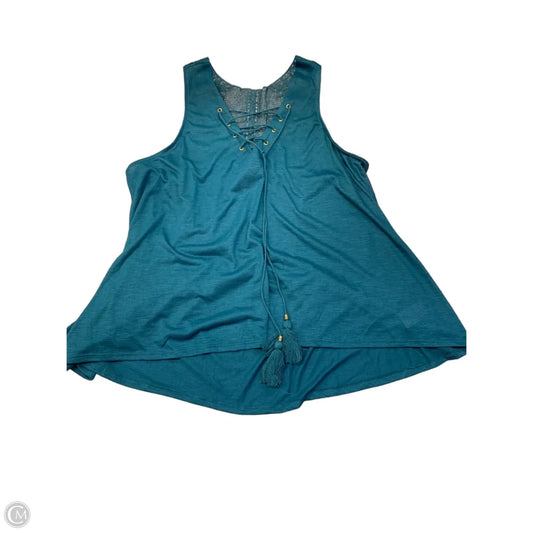 Tank Top By Xhilaration In Blue, Size: Xxl