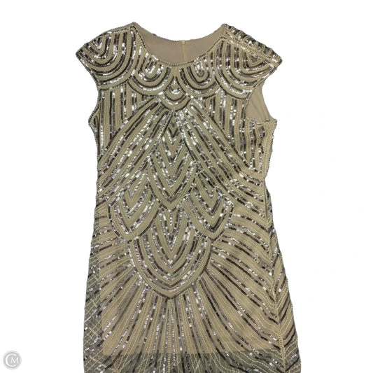 Dress Party Short By Shein In Cream, Size: Xxl