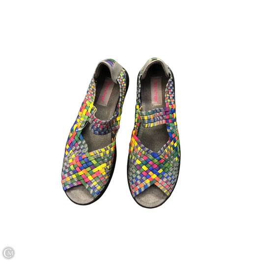 Shoes Flats By Bare Traps In Multi-colored, Size: 7