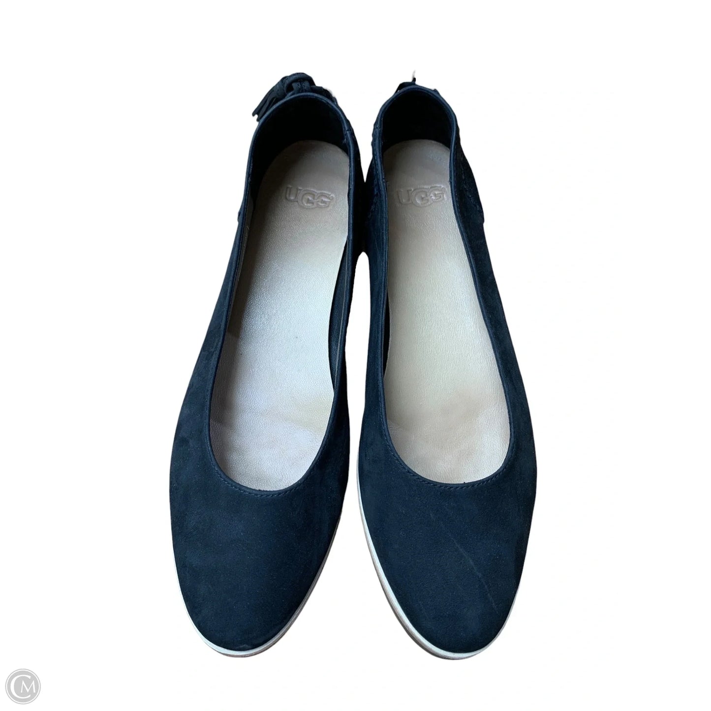 Shoes Designer By Ugg In Black & Brown, Size: 9