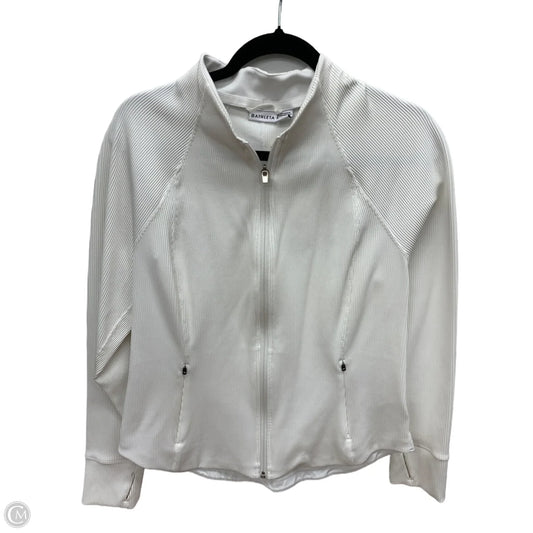 Athletic Jacket By Athleta In White, Size: Xl
