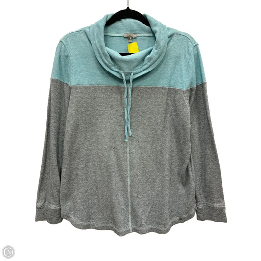 Sweater By Talbots In Teal, Size: Xl
