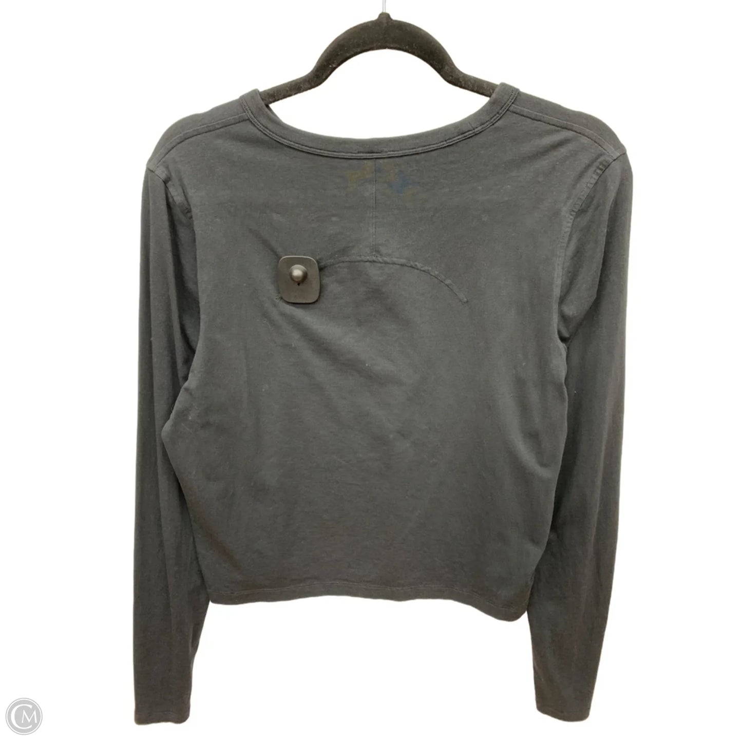 Athletic Top Long Sleeve Crewneck By Lululemon In Black, Size: 8