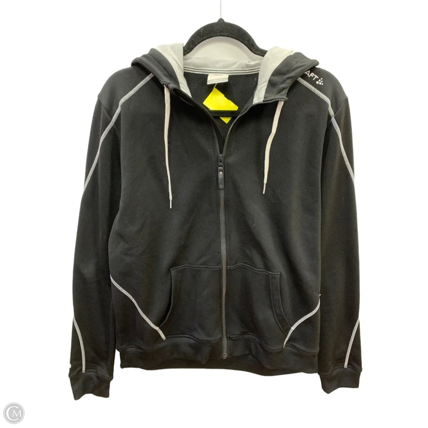 Athletic Jacket By Clothes Mentor In Black, Size: Xxl