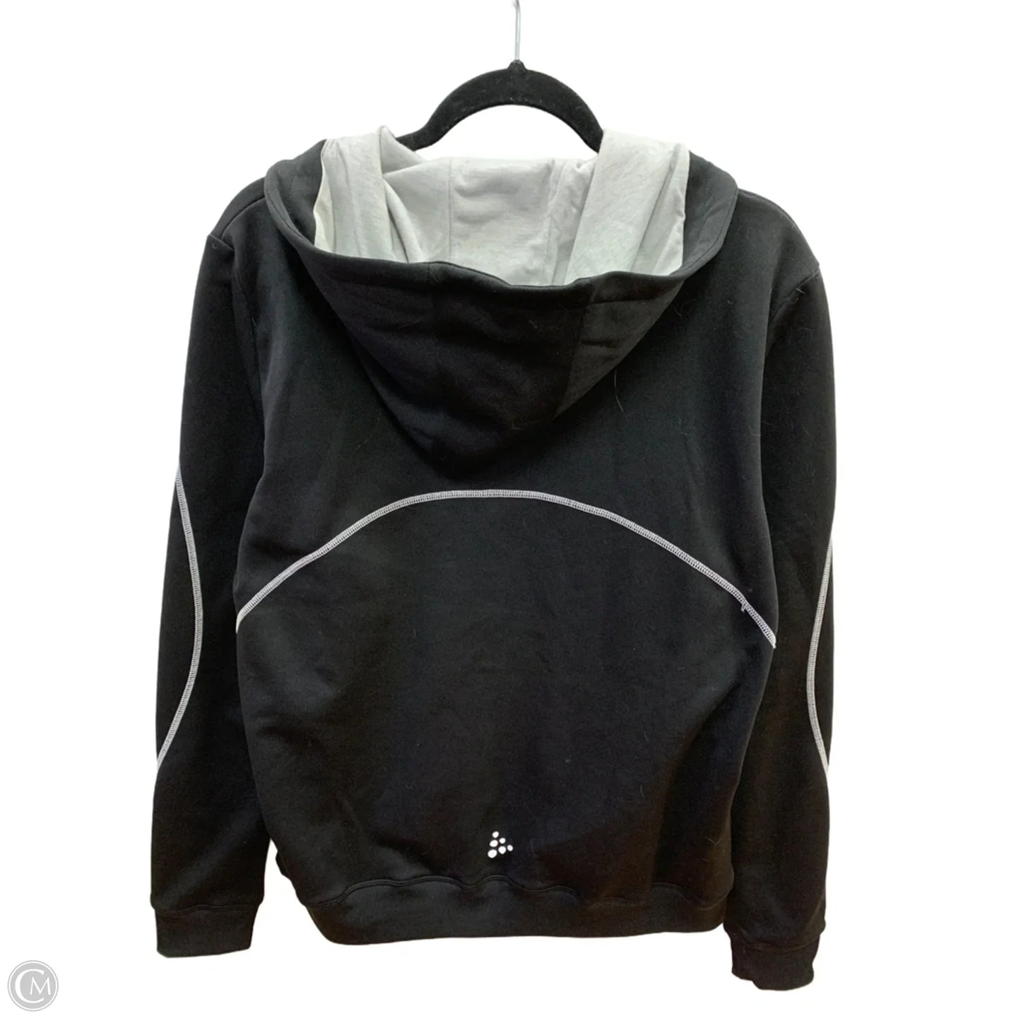 Athletic Jacket By Clothes Mentor In Black, Size: Xxl