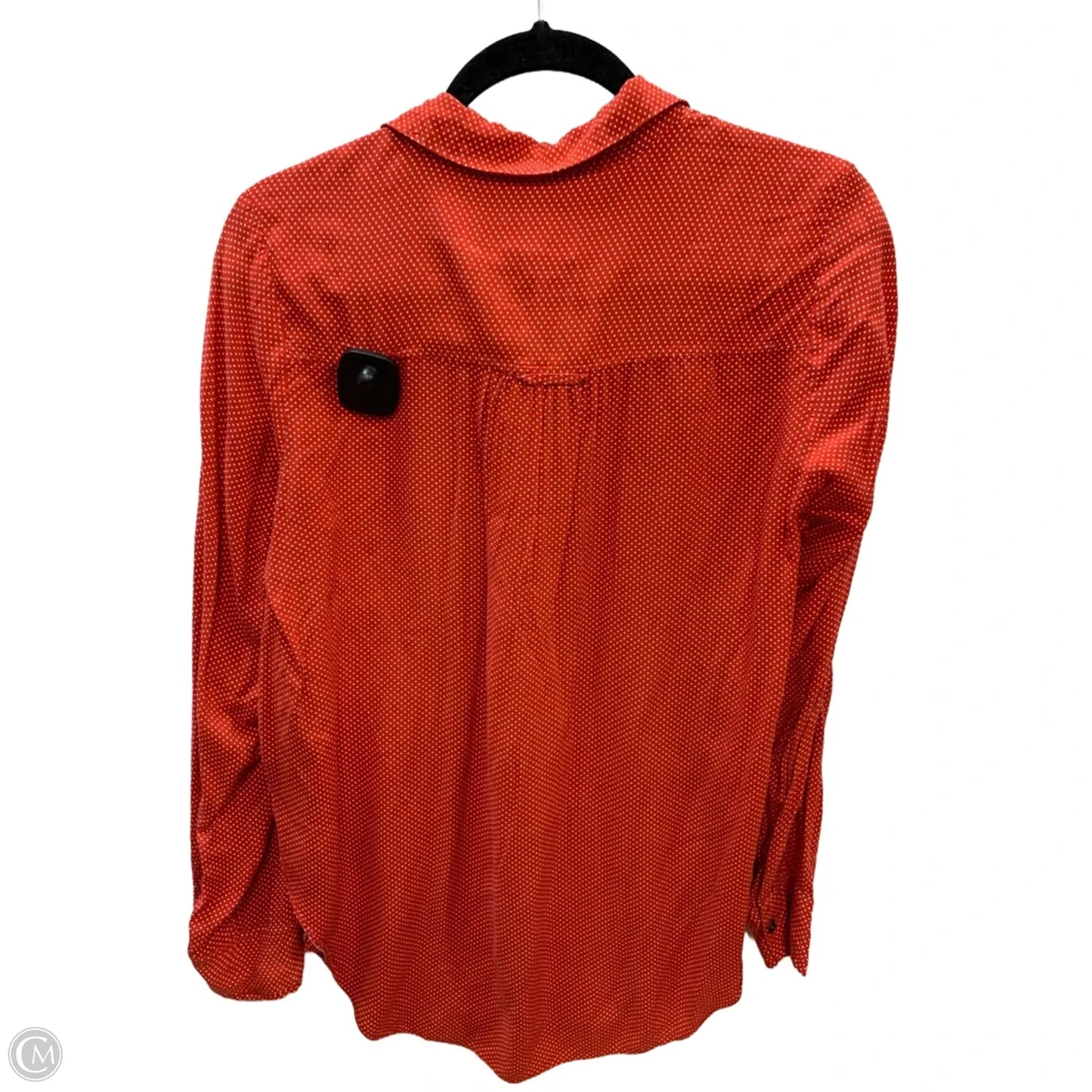 Top Long Sleeve By Maeve In Red, Size: M
