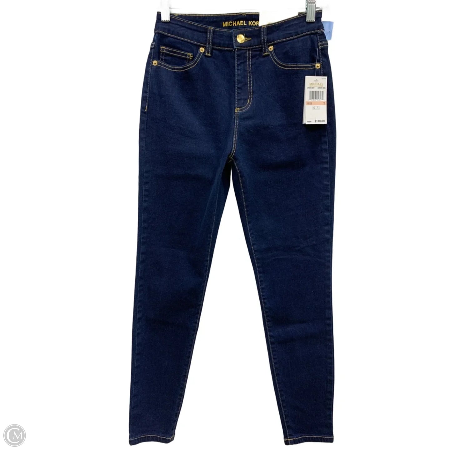 Jeans Designer By Michael Kors In Blue Denim, Size: 2
