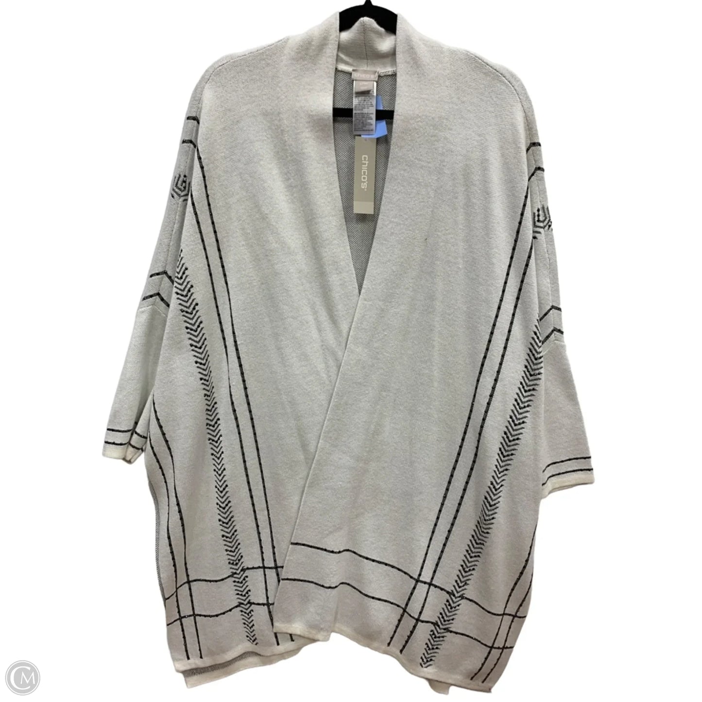 Cardigan By Chicos In White, Size: Xl