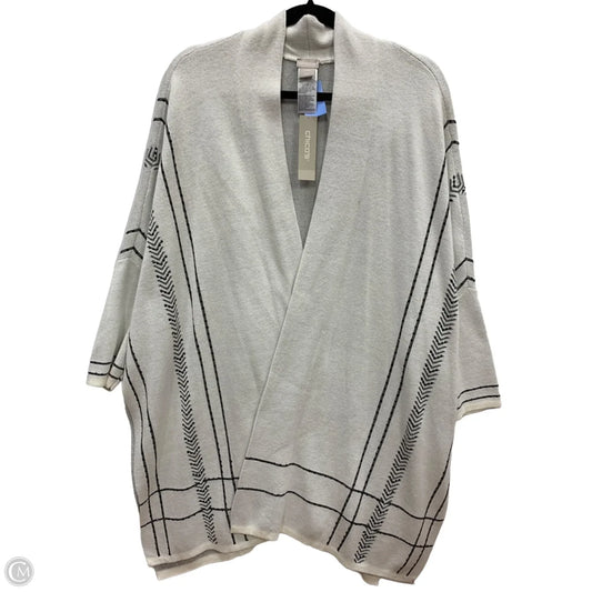 Cardigan By Chicos In White, Size: Xl