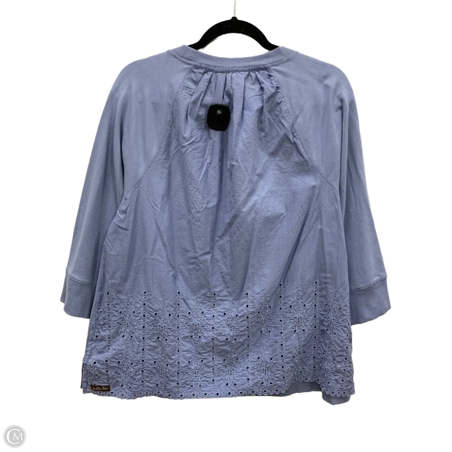 Sweater Short Sleeve By Matilda Jane In Blue, Size: Xl