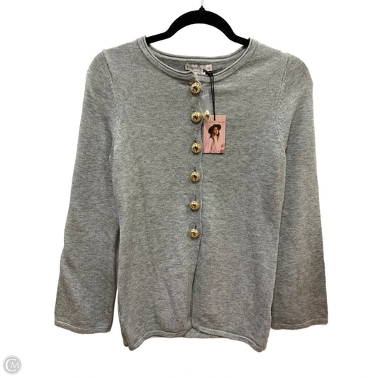 Cardigan By Sincerely Jules In Grey, Size: Xs