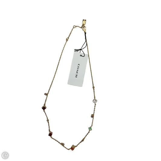 Necklace Designer By Coach